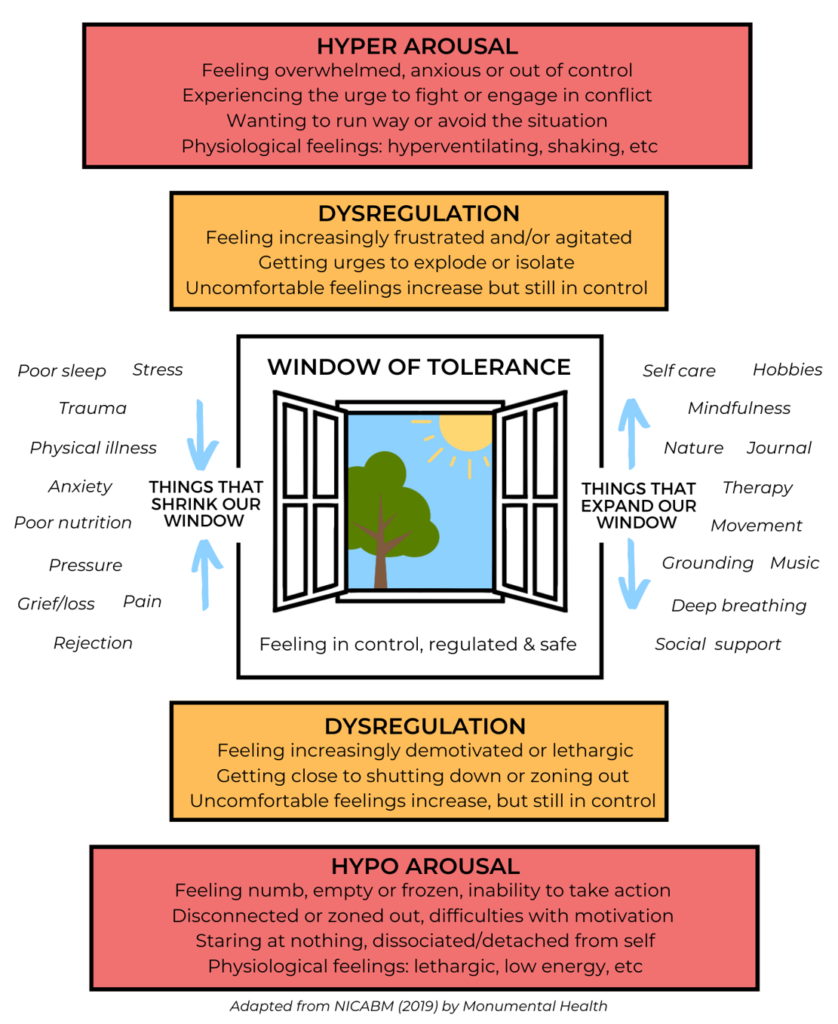 The Window of Tolerance 